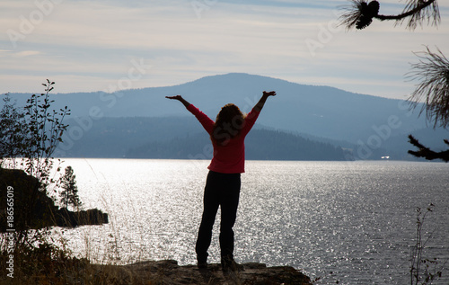 Leaving worries behind