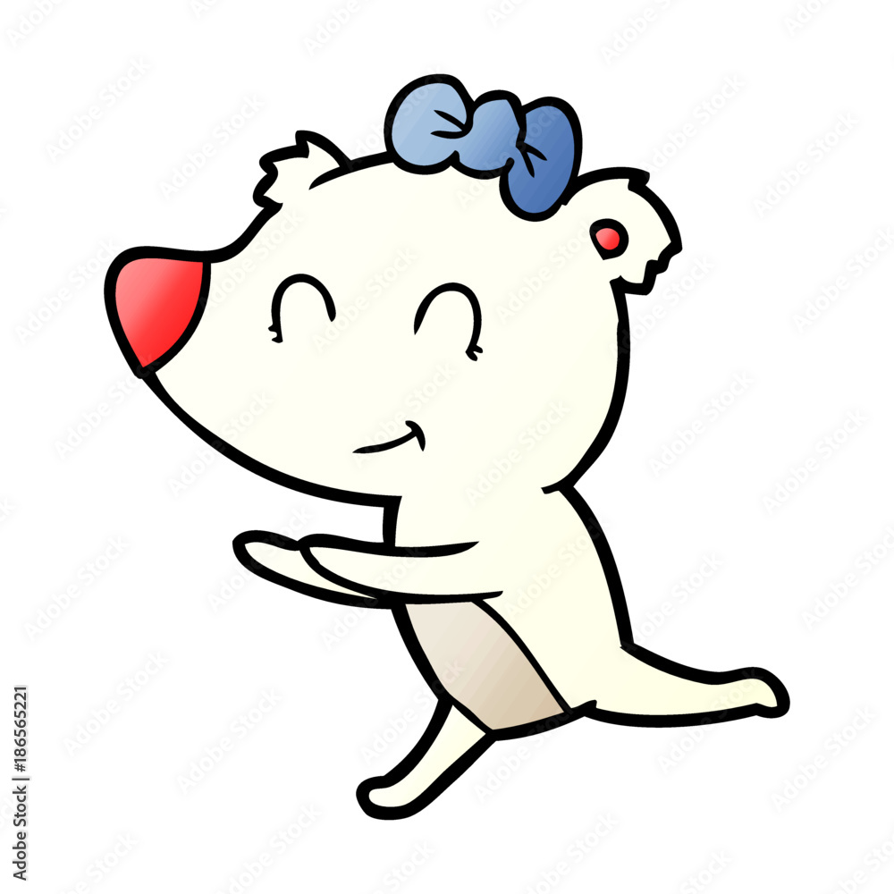 polar bear cartoon polar bear cartoon