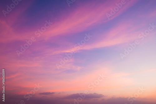 twilight sky after sunset for background © kwanchaift