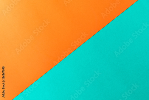 orange and green paper background