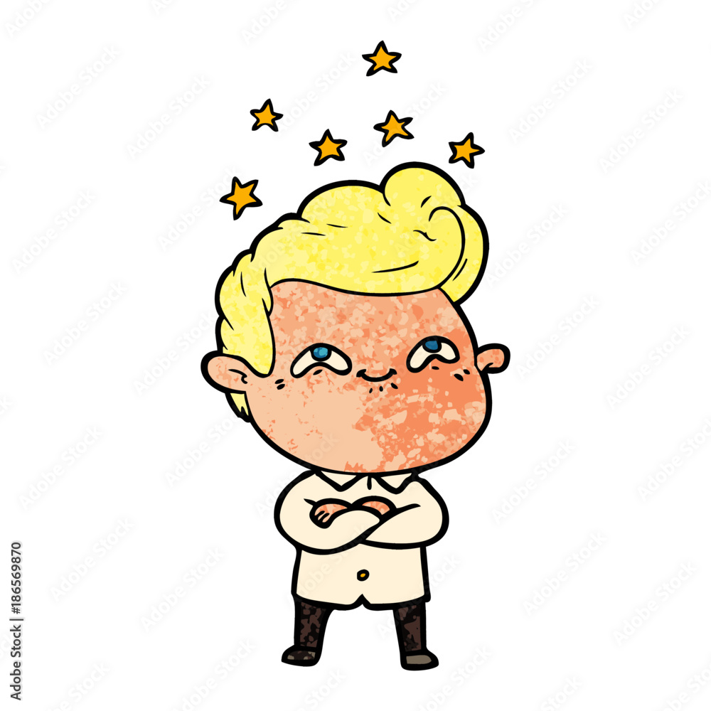 cartoon excited man cartoon excited man