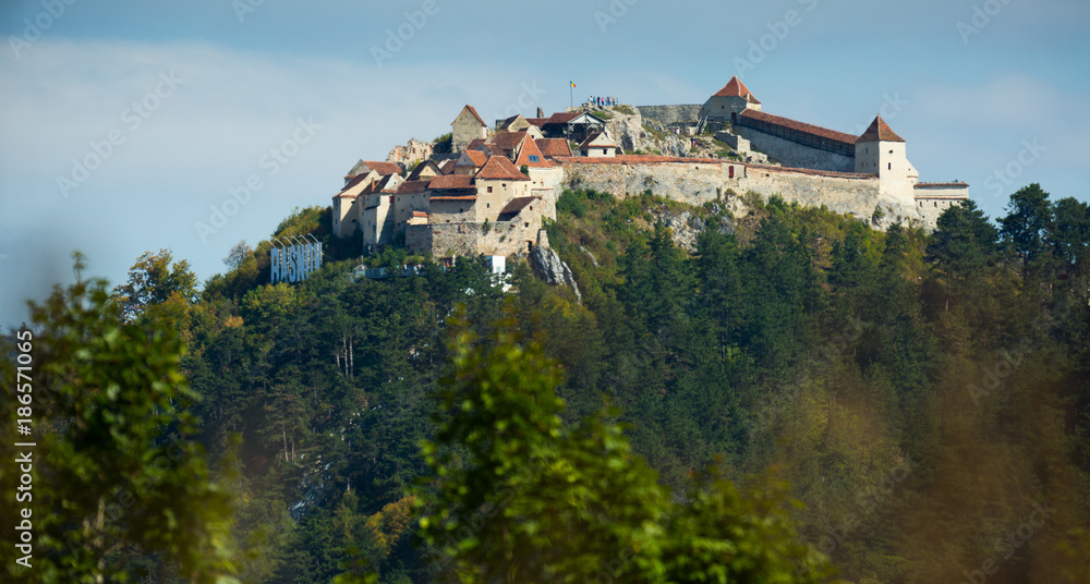 Obraz premium Rasnov Citadel, Romania
