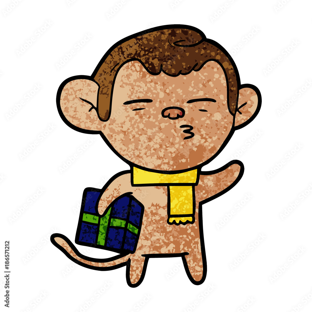 cartoon suspicious monkey cartoon suspicious monkey