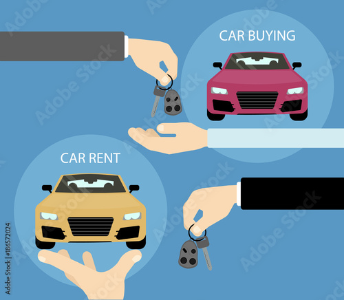 Car buy or rent.