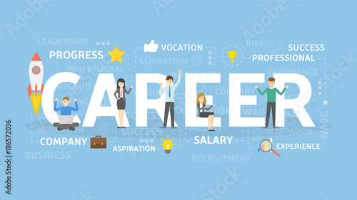 Career concept illustration.