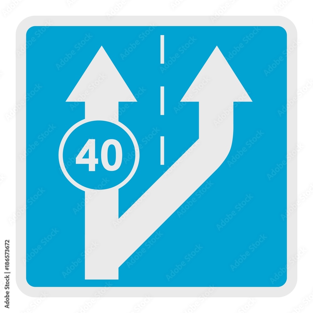 Forty on arrow icon. Flat illustration of forty on arrow vector icon for web. Forty on arrow icon. Flat illustration of forty on arrow vector icon for web.