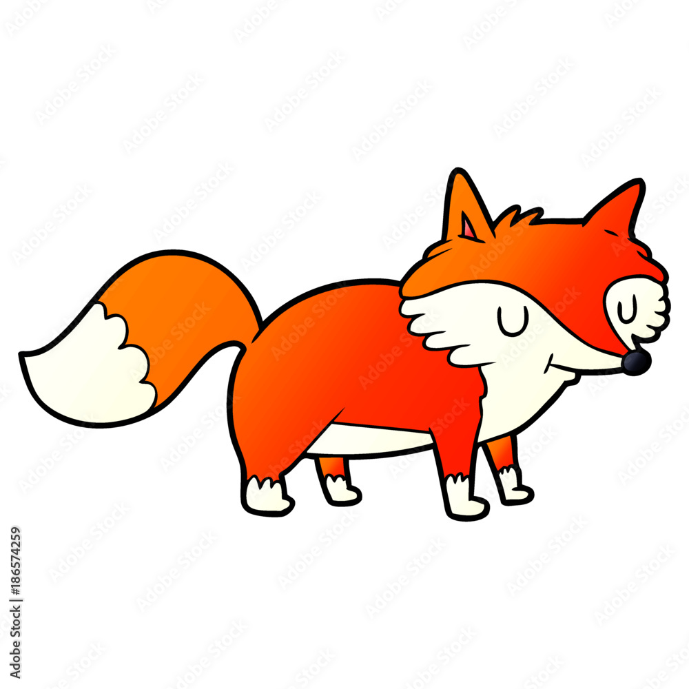 cartoon fox