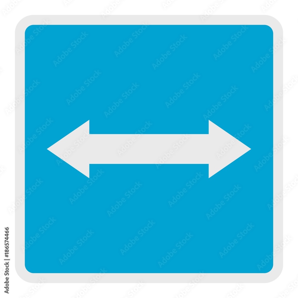 Departure to the road from reversible motion icon. Flat illustration of departure to the road from reversible motion vector icon for web. Departure to the road from reversible motion icon. Flat illustration of departure to the road from reversible motion vector icon for web.
