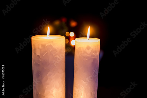 gala evening by candlelight