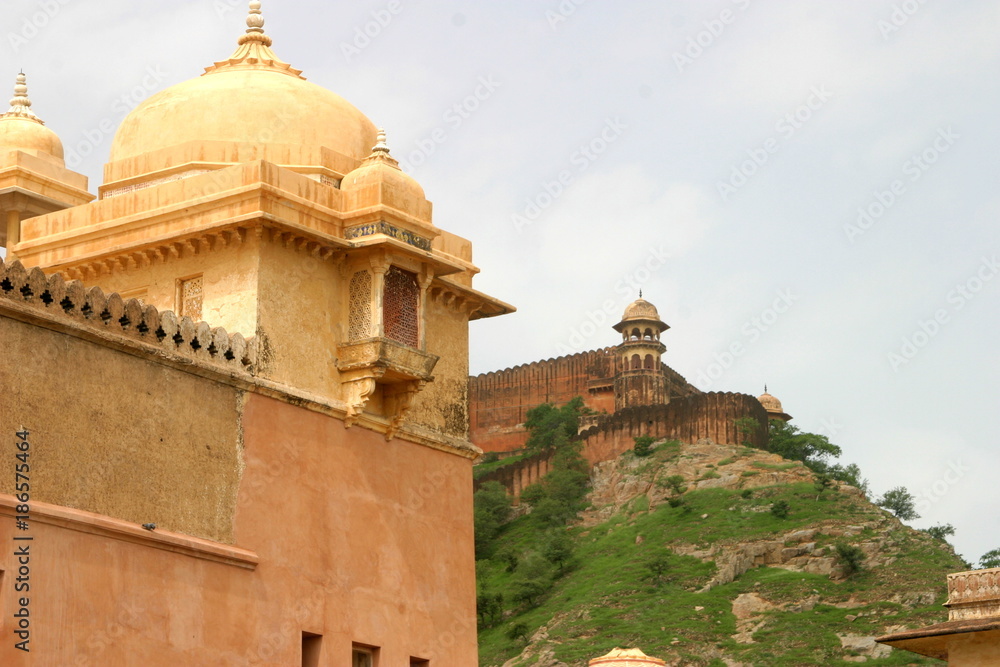  Jaipur, capital del estado de Rajastán en la India (Asia)