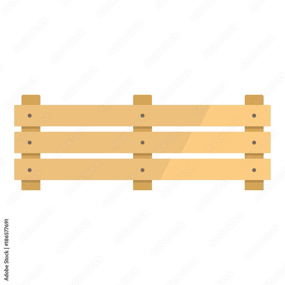 Wide fence icon. Flat illustration of wide fence vector icon for web. Wide fence icon. Flat illustration of wide fence vector icon for web.
