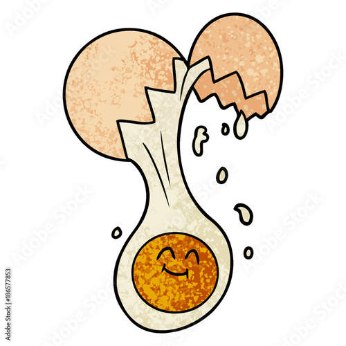 cartoon egg yolk