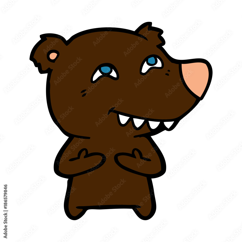 bear cartoon character bear cartoon character
