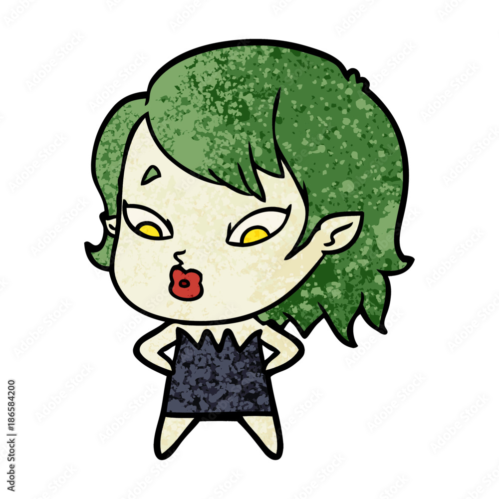 cute cartoon vampire girl cute cartoon vampire girl