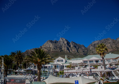 Cityscape of Cape Town at the Western Cape in South Africa