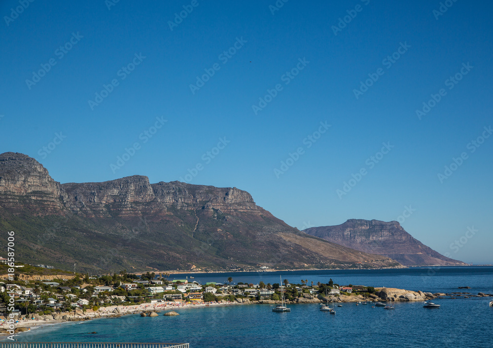 Cityscape of Cape Town  at the Western Cape in South Africa