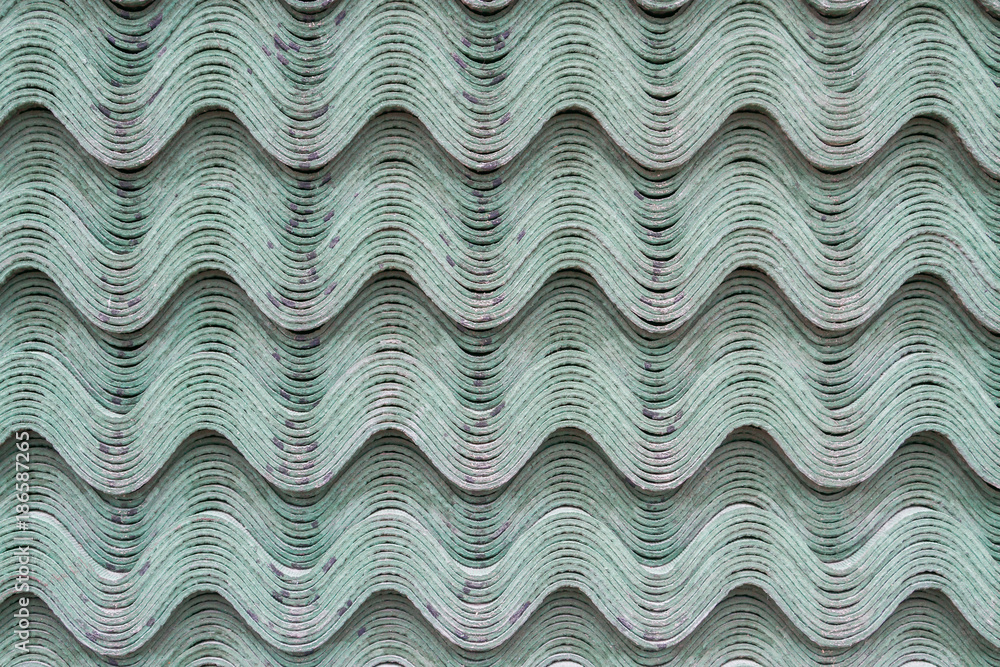 Building material sheet Ondulina green Building material sheet Ondulina green