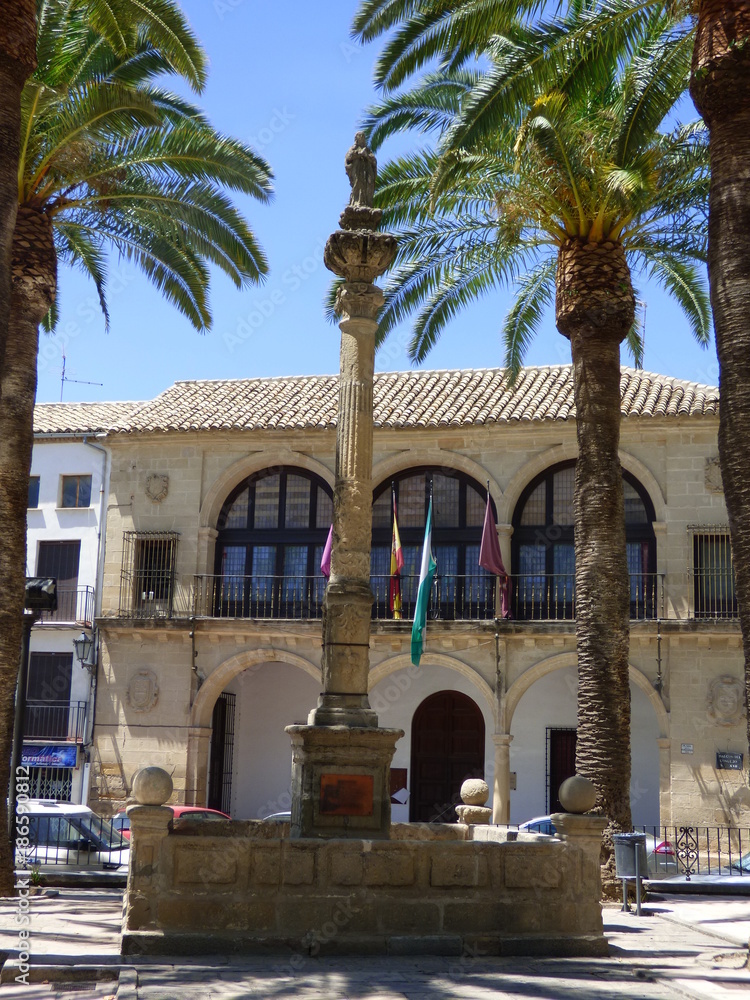 Baeza, pueblo de Jaén  en la Comunidad Autónoma de Andalucía, España. Declarado Patrimonio de la Humanidad por la Unesco
