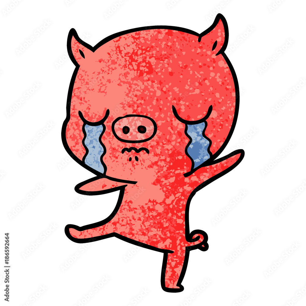 cartoon pig crying cartoon pig crying