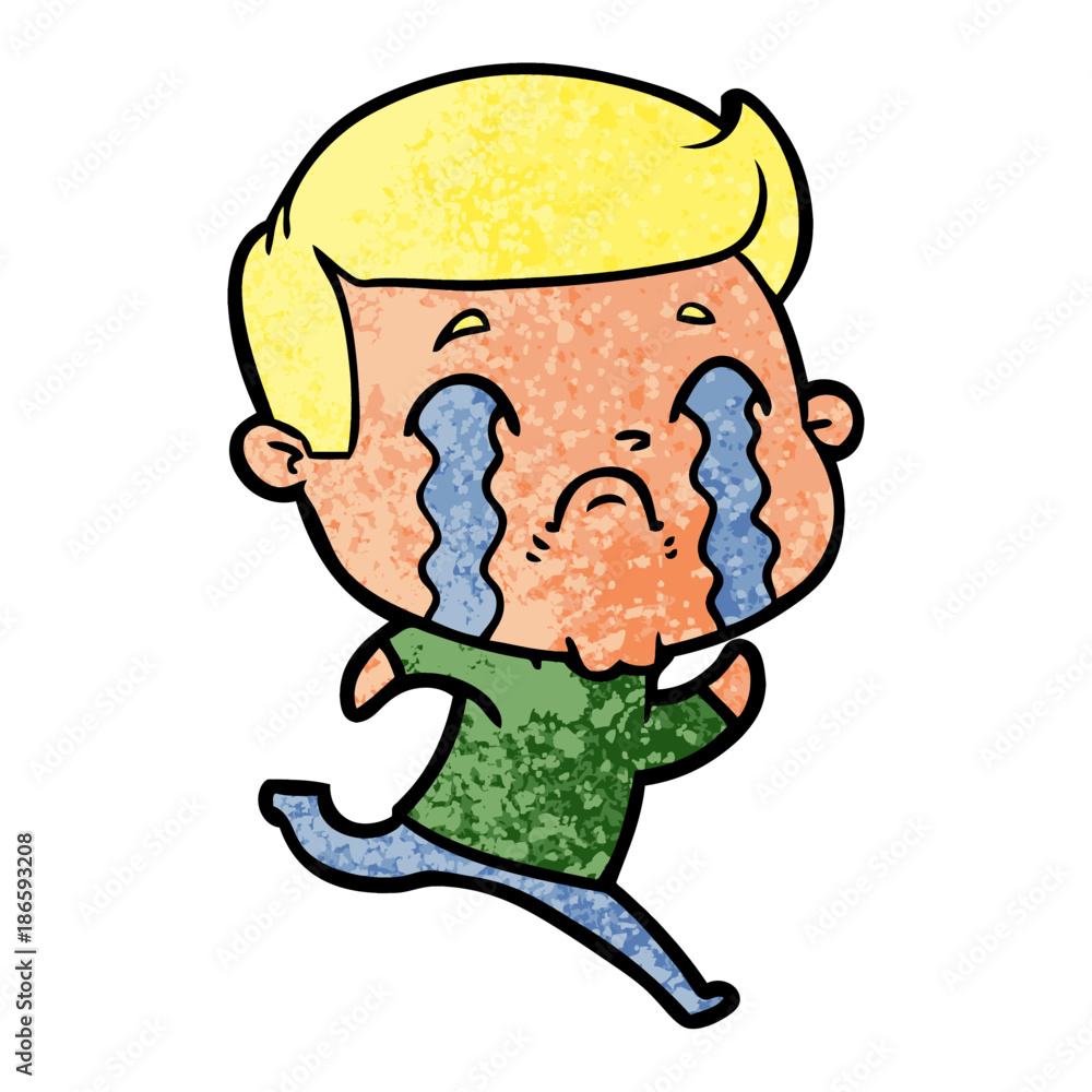 cartoon man crying cartoon man crying