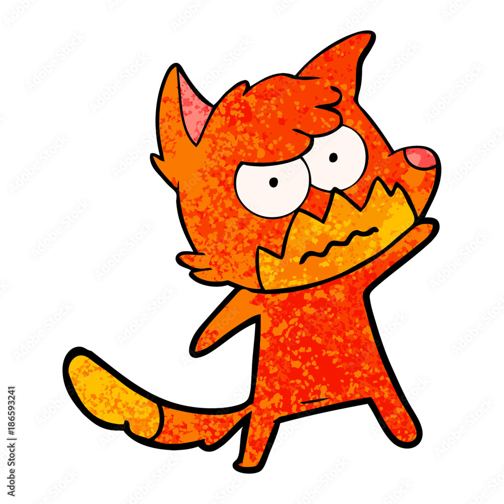 cartoon annoyed fox cartoon annoyed fox