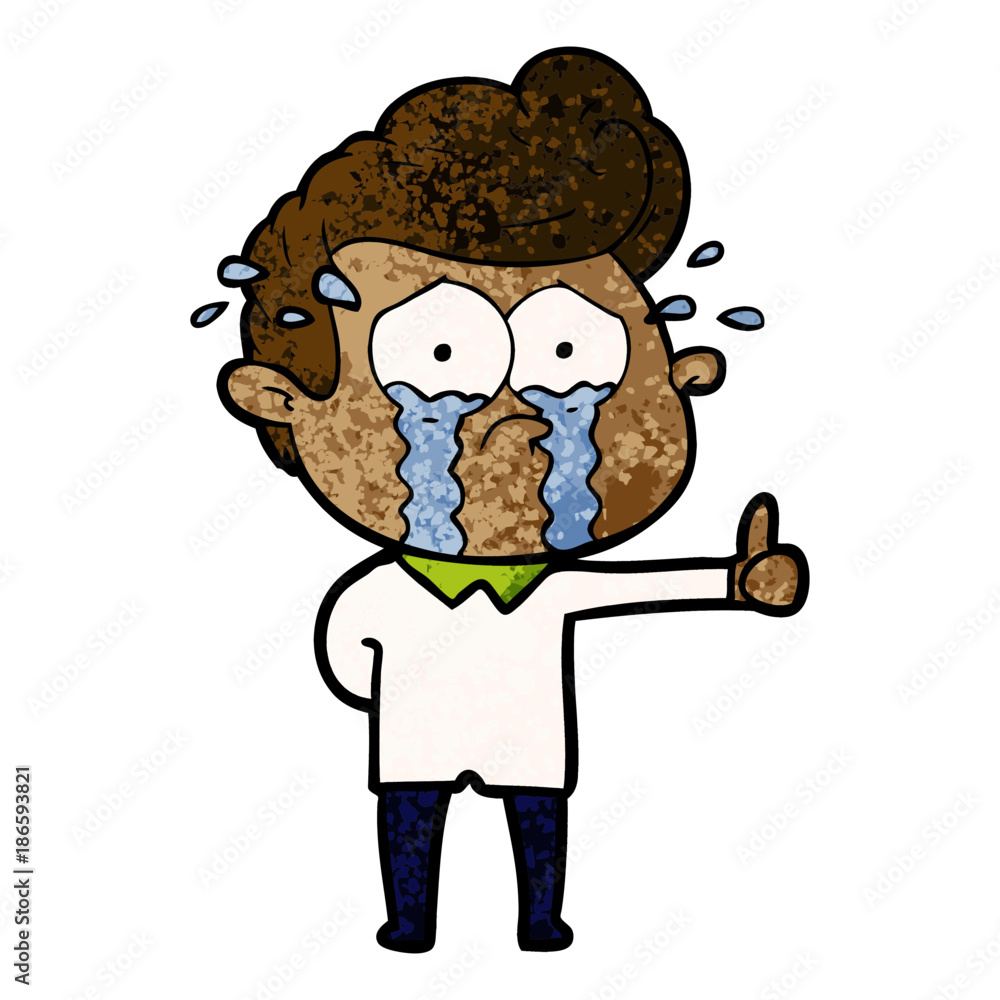 cartoon crying man cartoon crying man