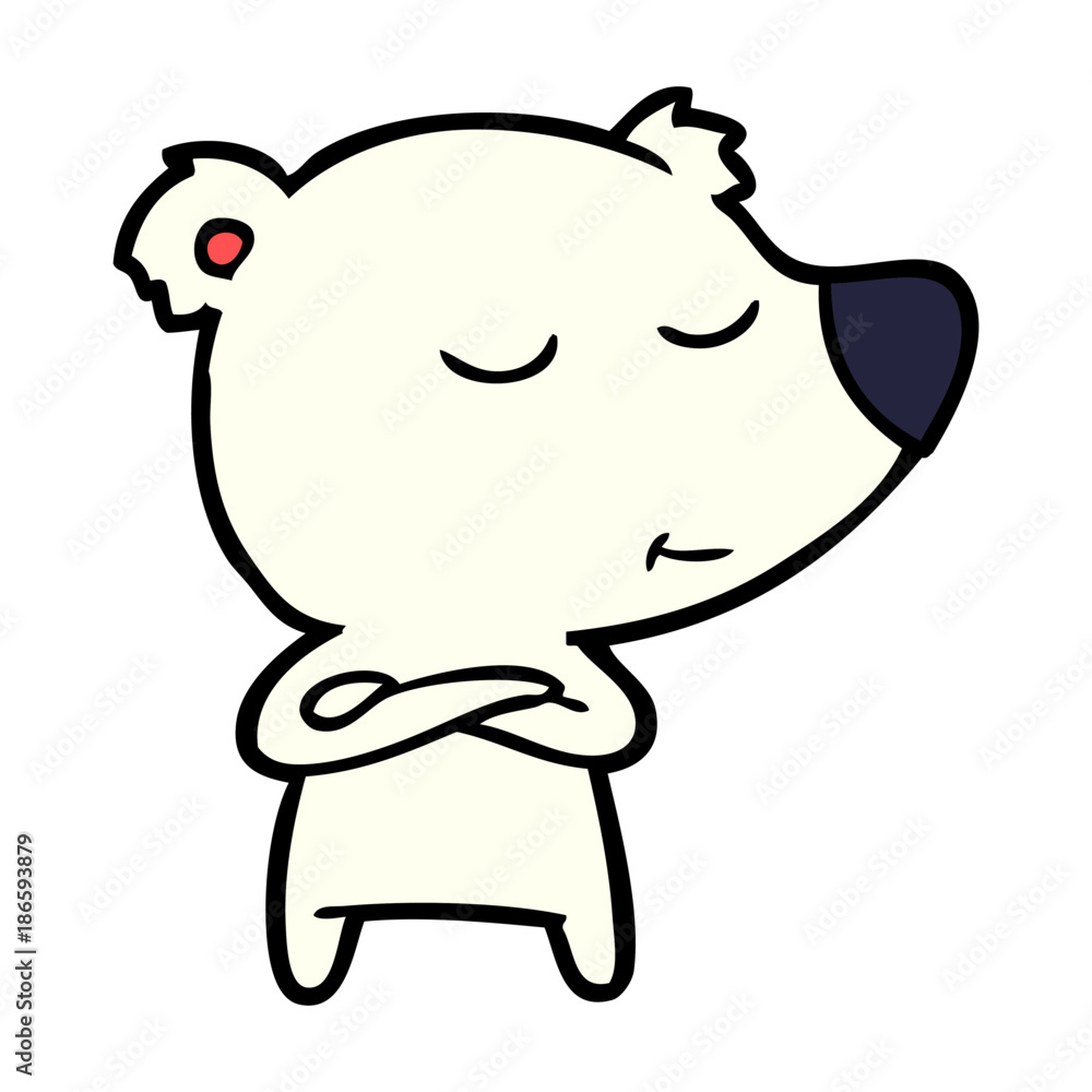 polar bear cartoon