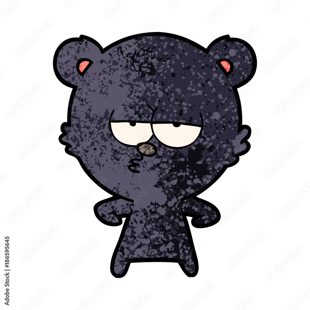 Obraz premium bear cartoon character