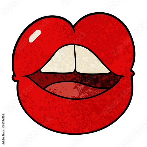 cartoon full lips