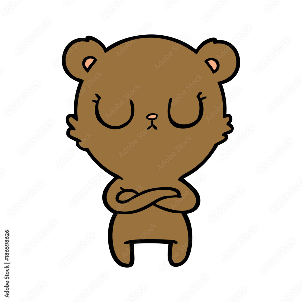 bear cartoon character bear cartoon character