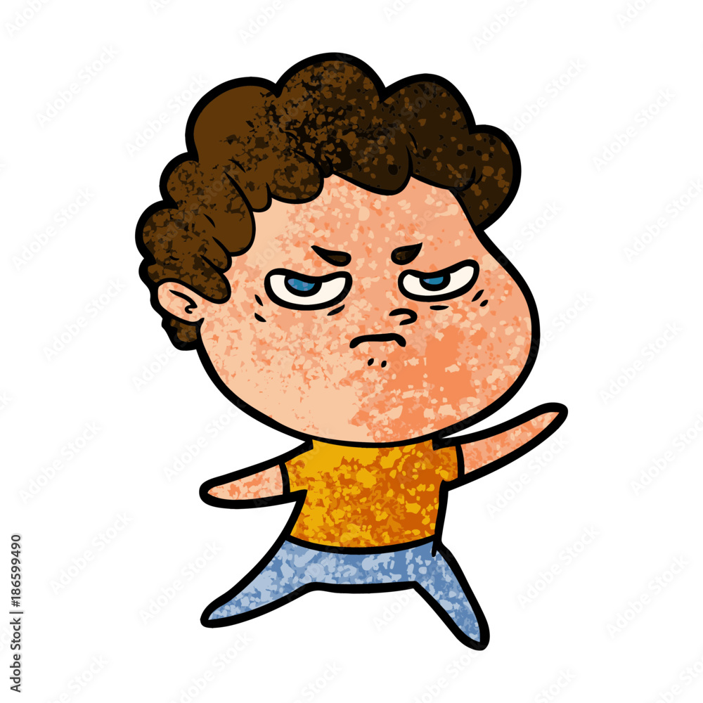 cartoon angry man cartoon angry man