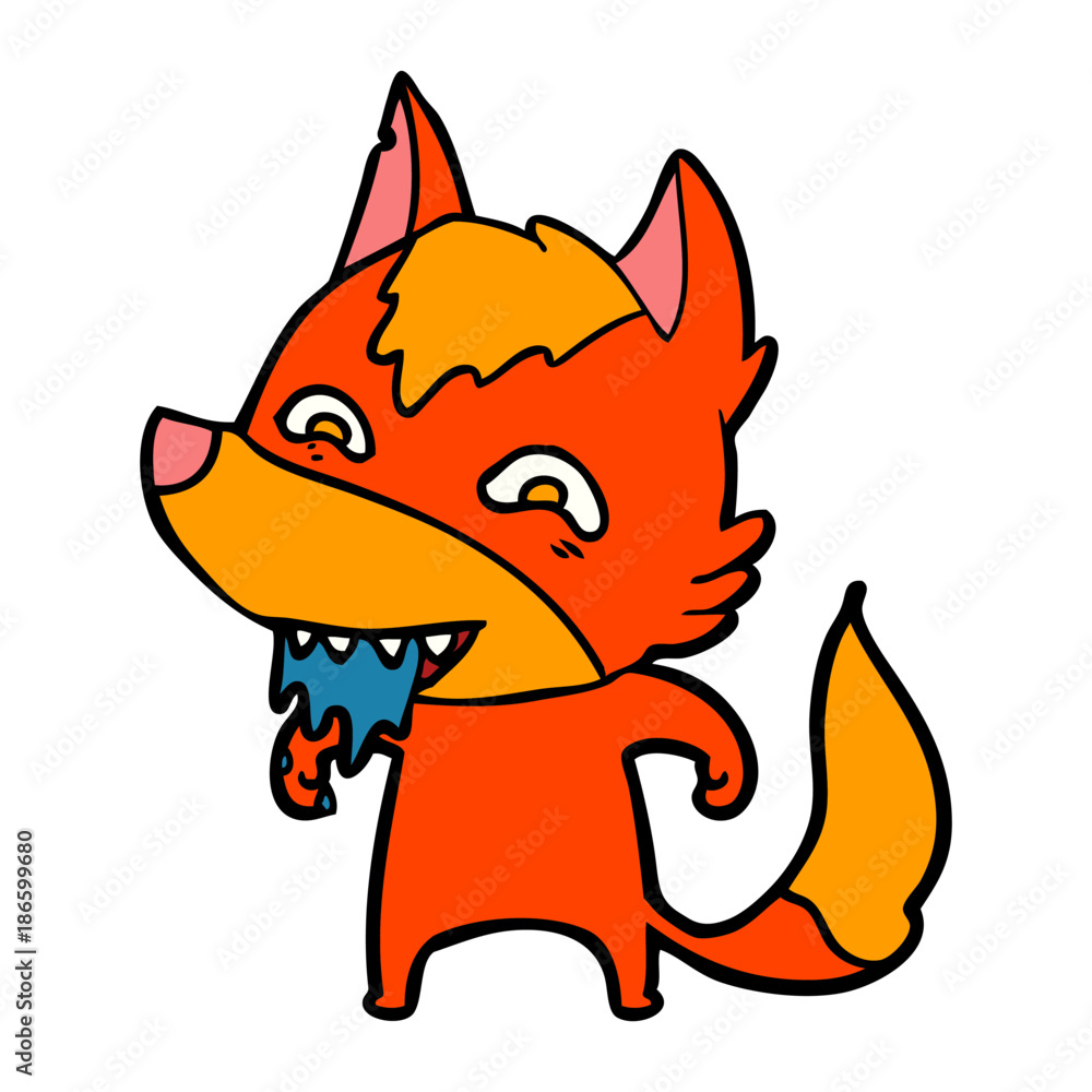 fox cartoon character fox cartoon character