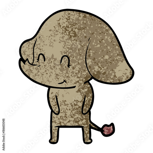 cute cartoon elephant