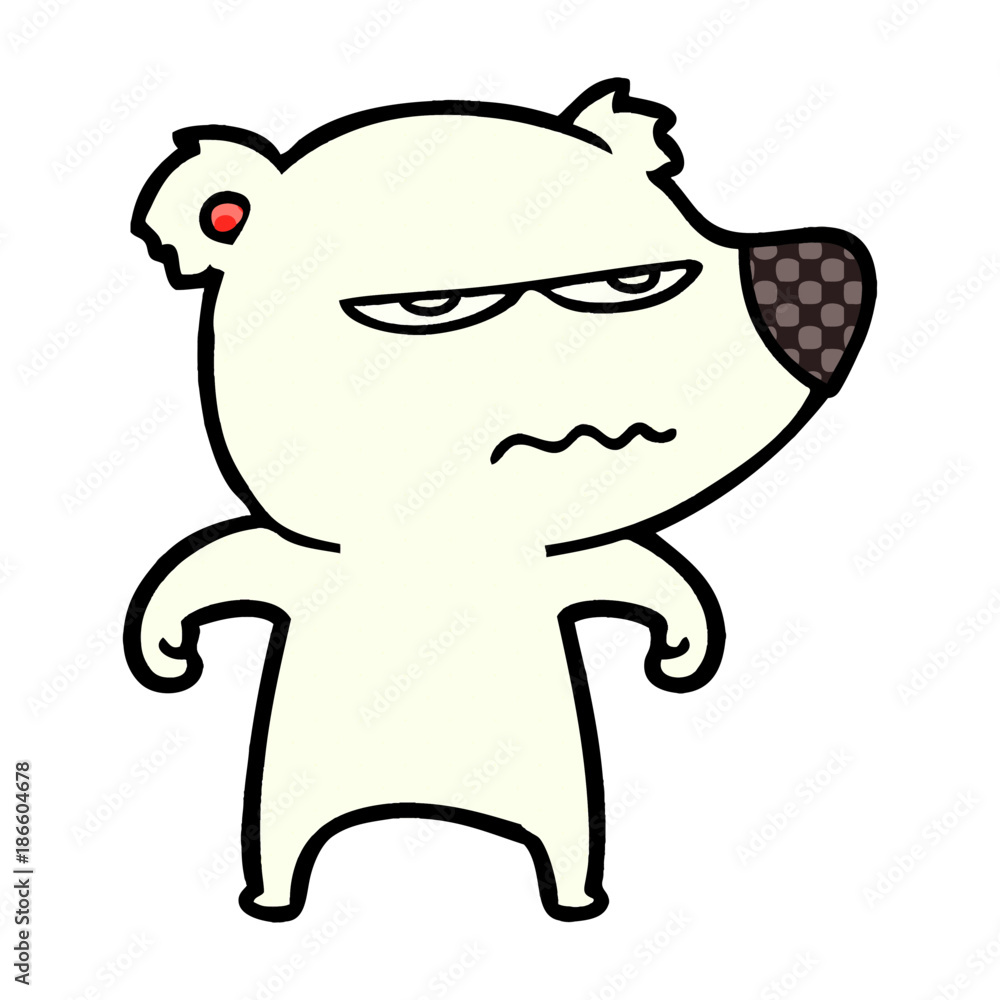 polar bear cartoon polar bear cartoon