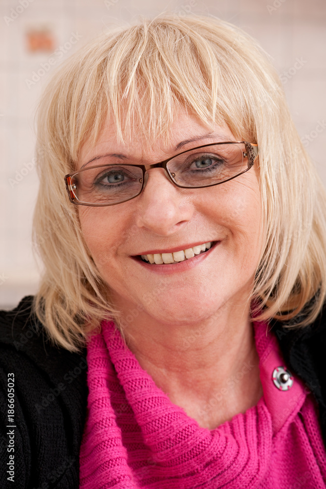 Portrait of an attractive senior woman Portrait of an attractive senior woman