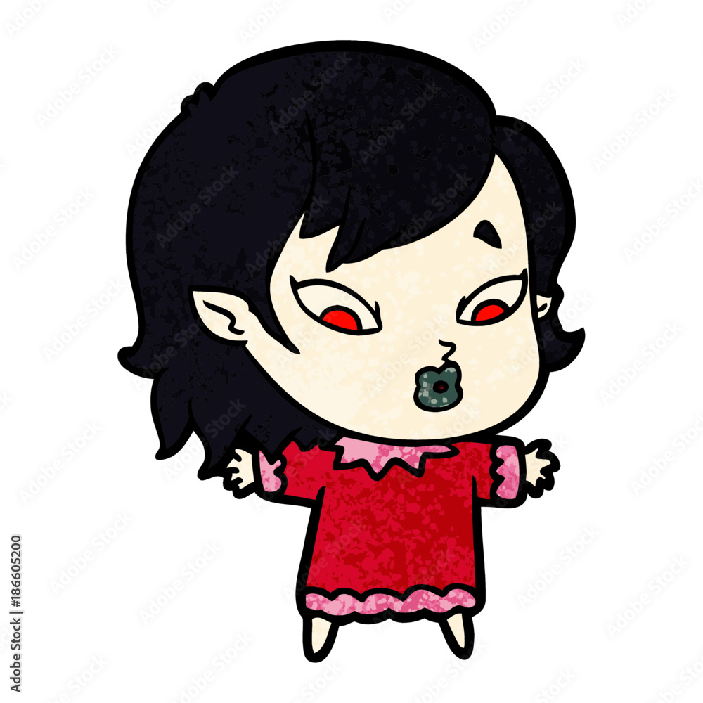 cute cartoon vampire girl cute cartoon vampire girl