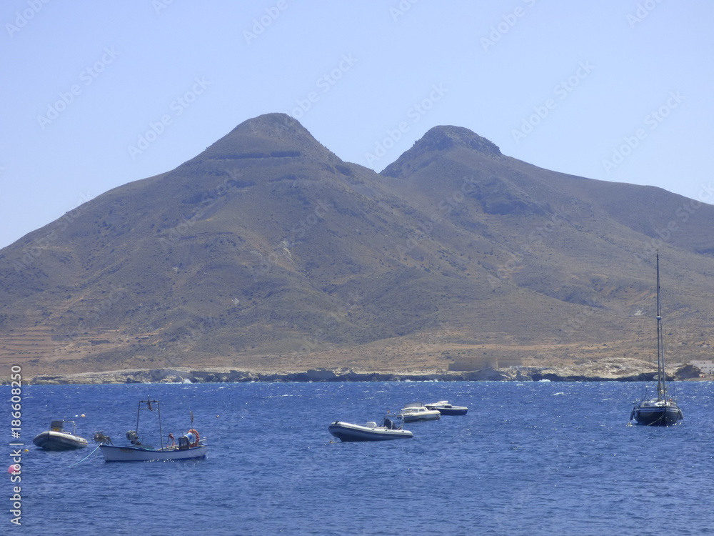 La Isleta del Moro, localidad del Parque Natural Cabo de Gata-Níjar, Provincia de Almería, perteneciente al municipio de Níjar La Isleta del Moro, localidad del Parque Natural Cabo de Gata-Níjar, Provincia de Almería, perteneciente al municipio de Níjar