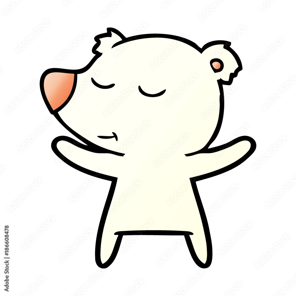 polar bear cartoon