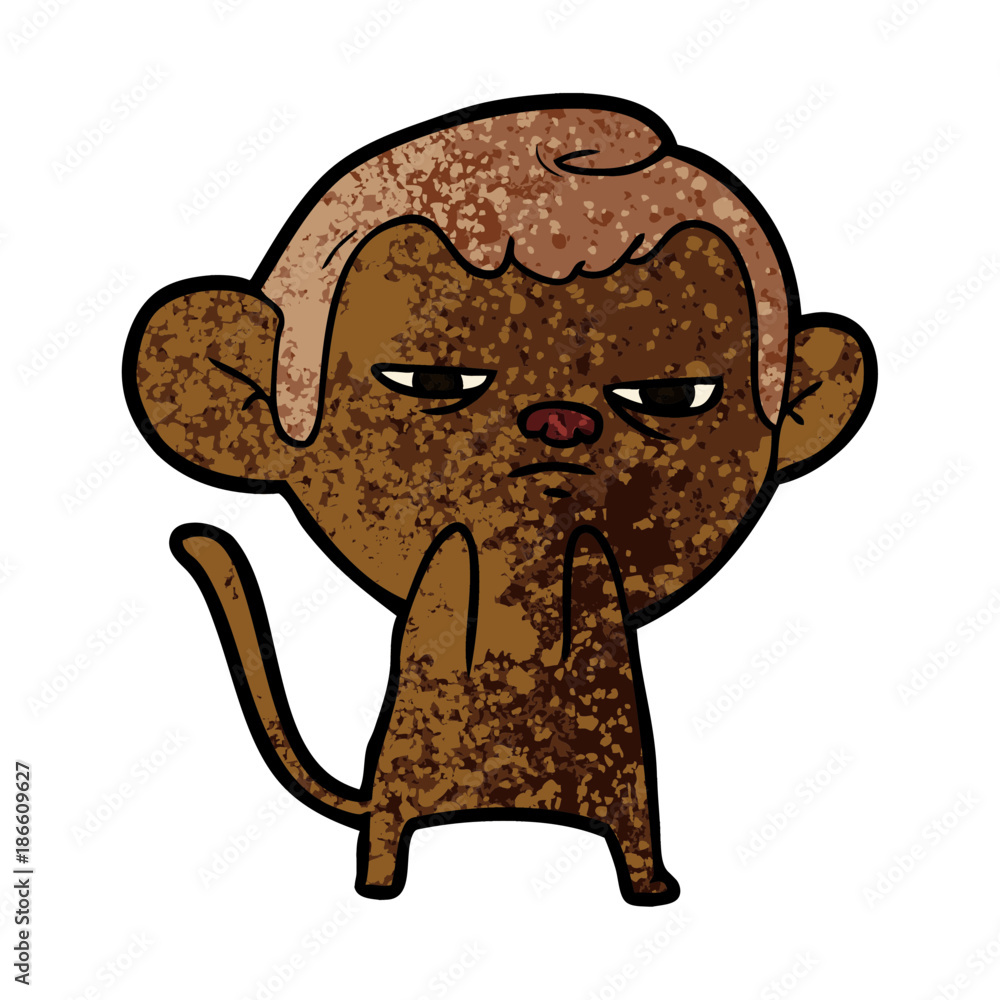 cartoon monkey