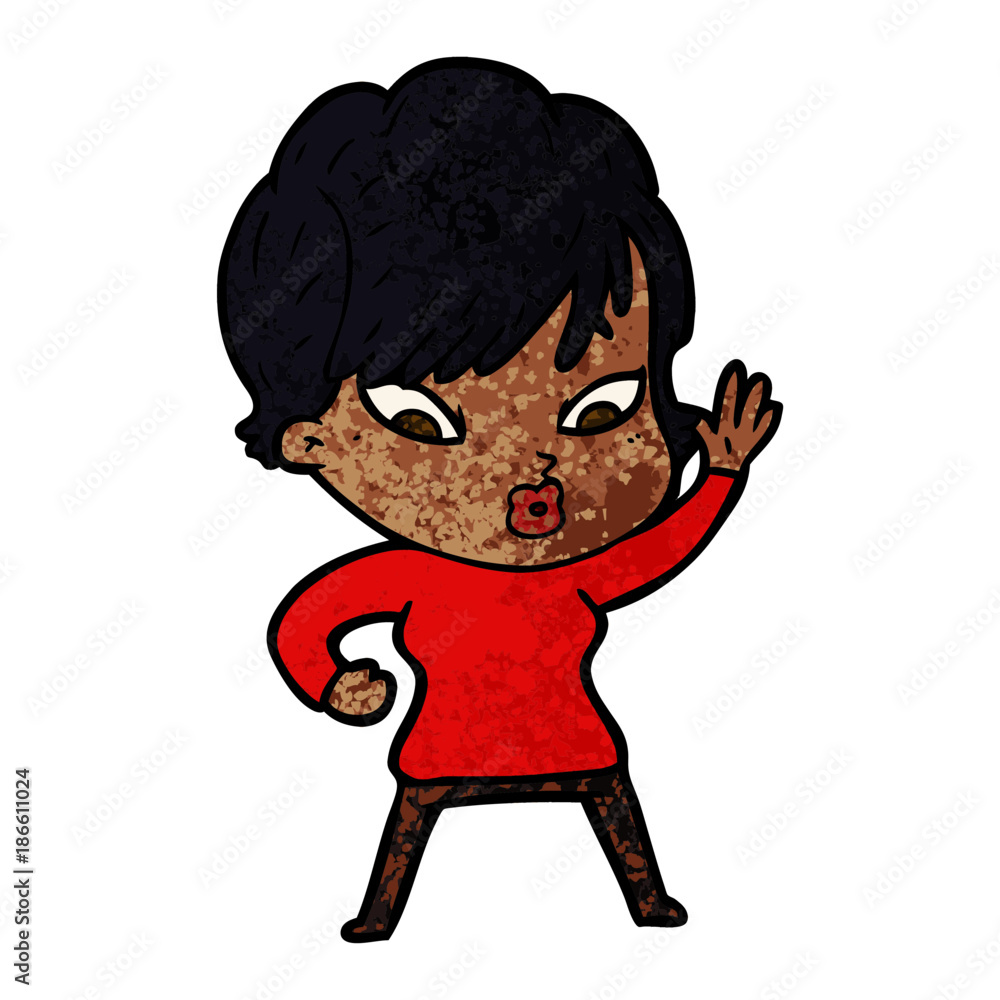 cartoon woman cartoon woman