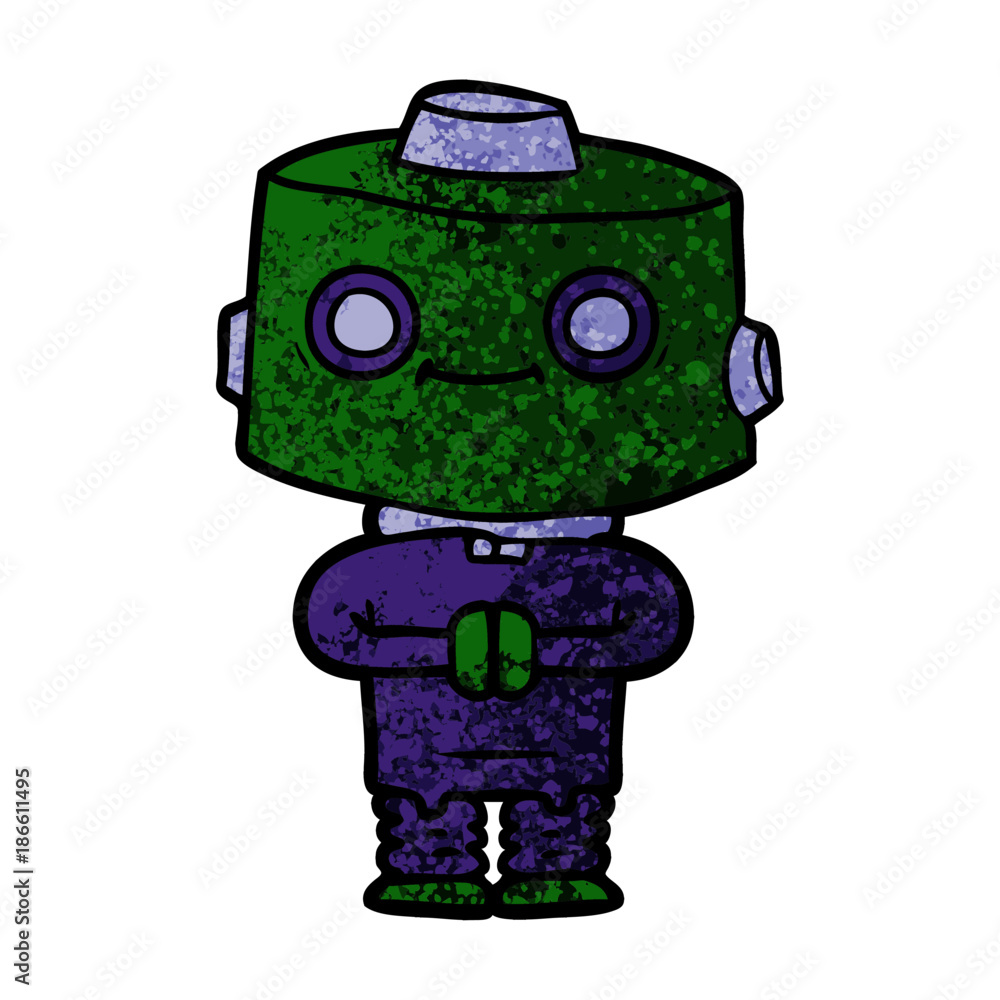 cartoon robot cartoon robot