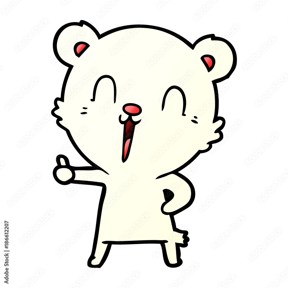 polar bear cartoon