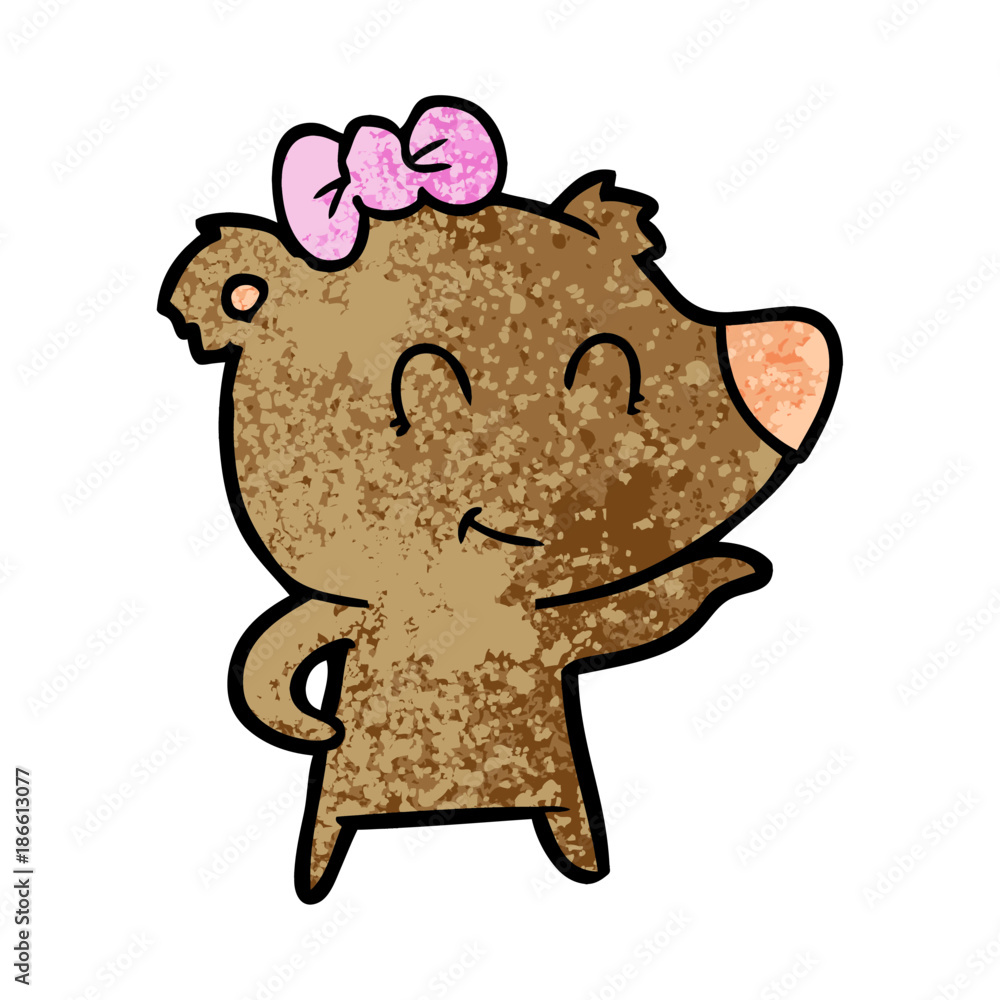 bear cartoon character bear cartoon character