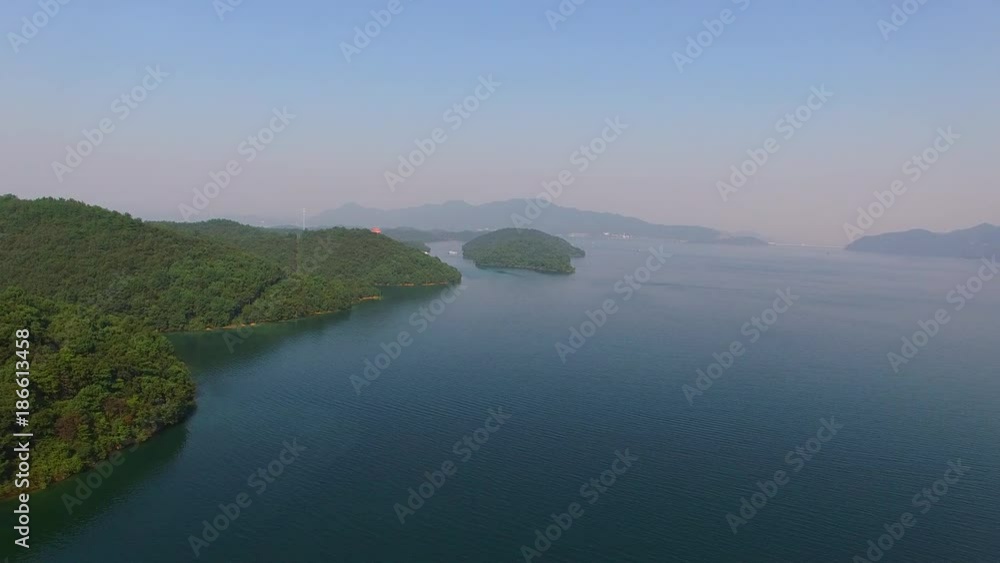 Chinese island scenery, 4 k video Chinese island scenery, 4 k video