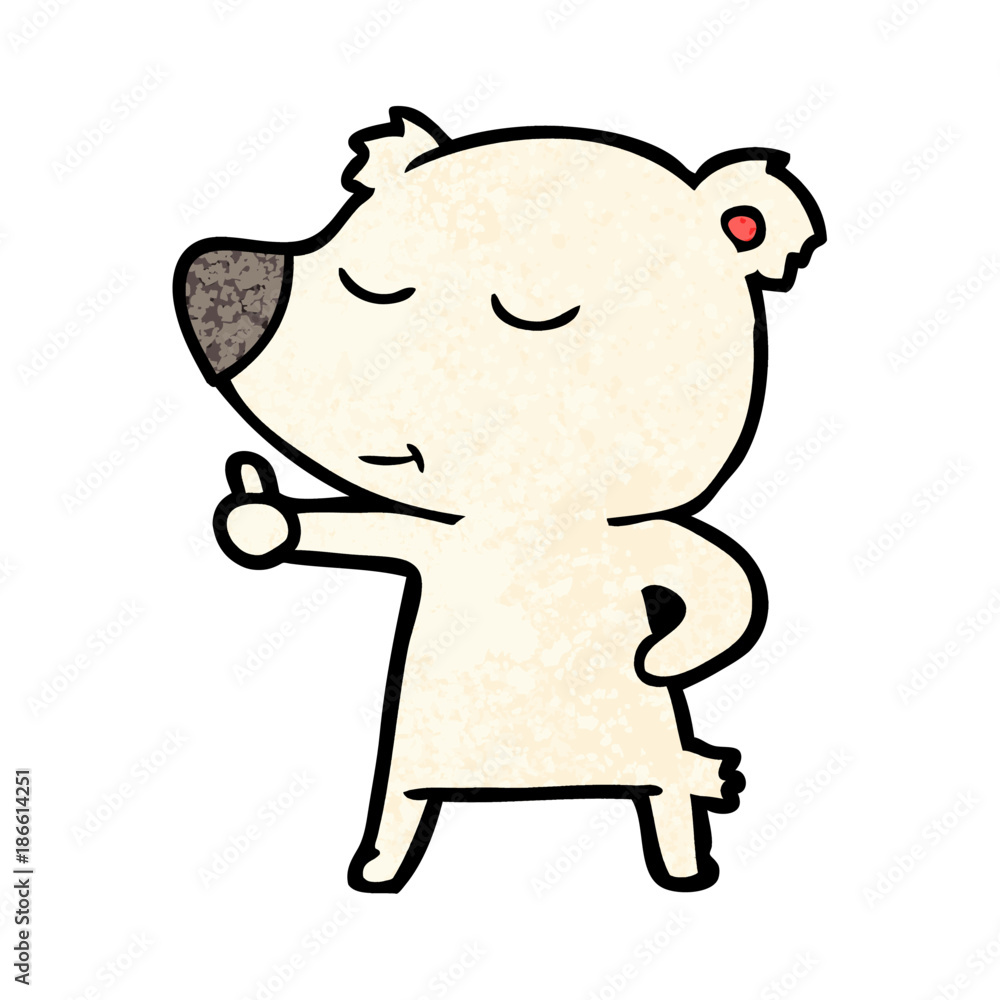 polar bear cartoon
