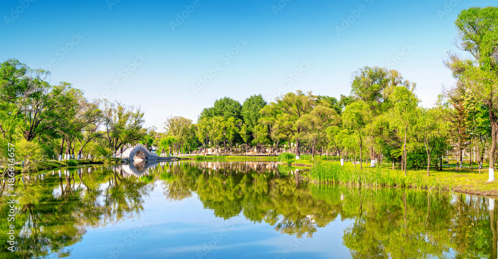 Sun Island Park, Harbin, Heilongjiang, China.