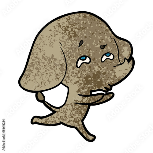 cartoon elephant remembering