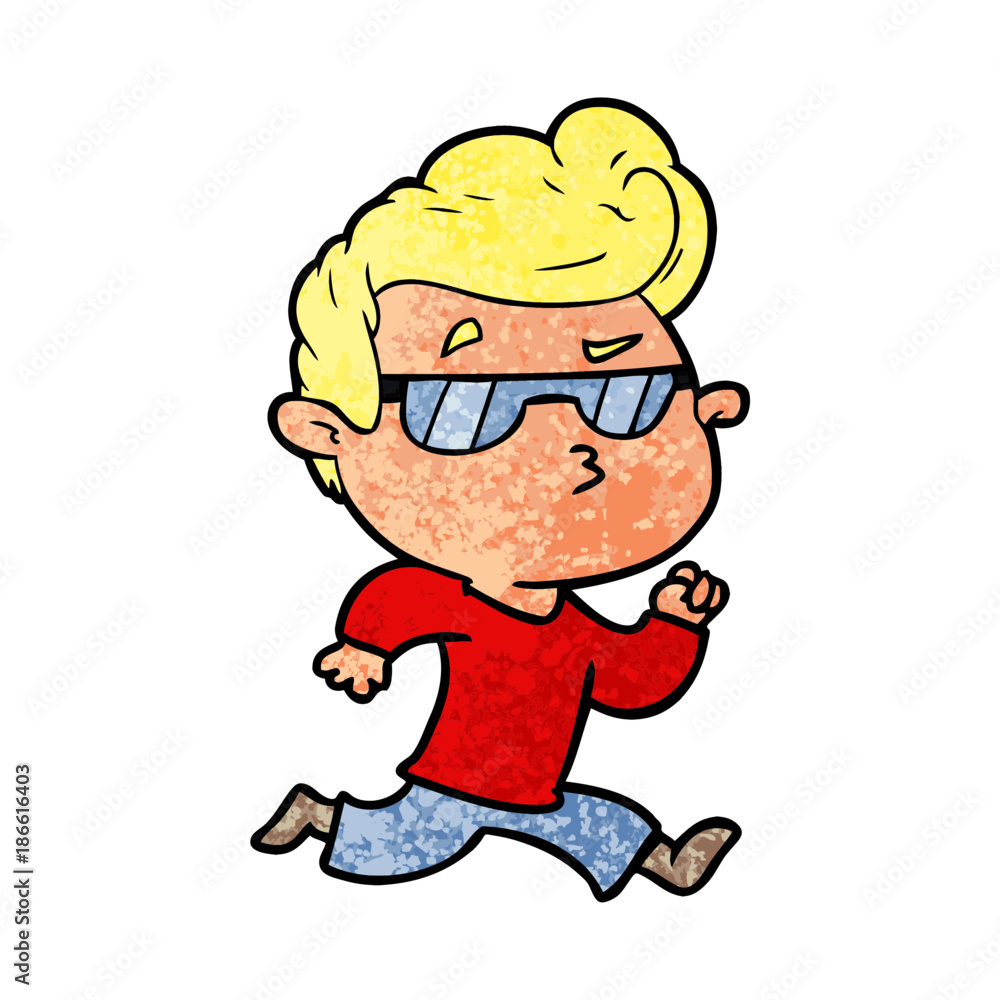 cartoon cool guy cartoon cool guy