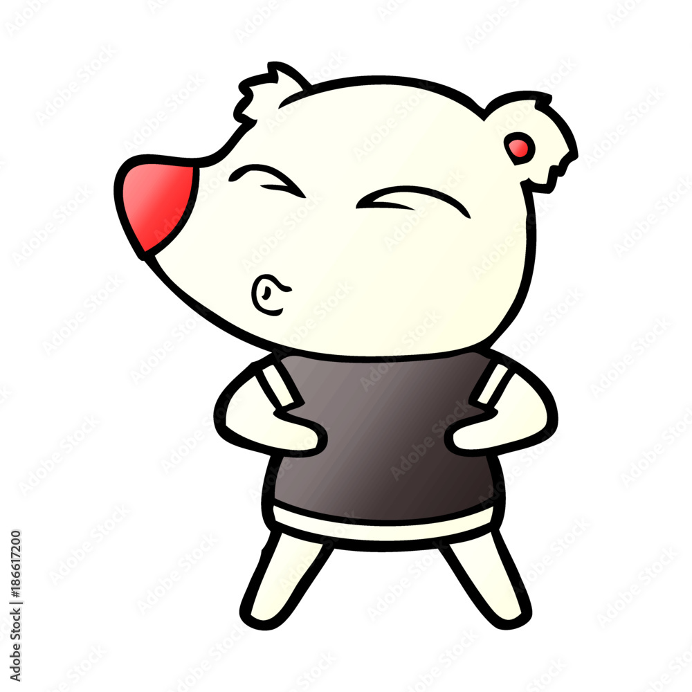 polar bear cartoon polar bear cartoon