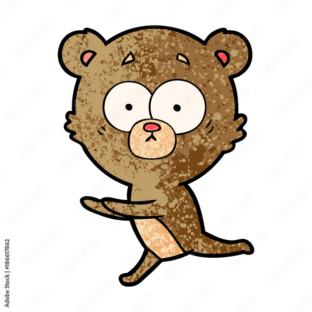 worried bear cartoon worried bear cartoon